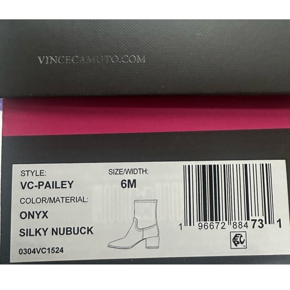 Vince Camuto womens Pailey Block Heel BootMid Calf Boot Size 6M New w box .R14 - Picture 8 of 9